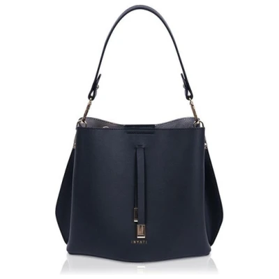INYATI Damen vegan Cleo Handtasche Schwarz
