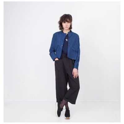 Iksi - XXII Streetwear Jpn Jacket Damen Denim