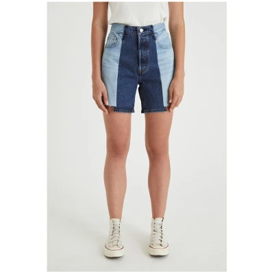 Infinitdenim Damen vegan Shorts Upcycled Denim Blau