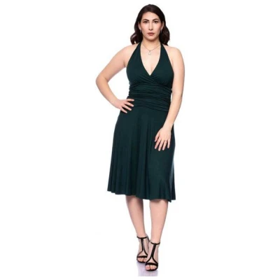 Ingoria TORRIE rückenfreies Neckholder Kleid