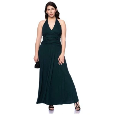Ingoria TORRIE rückenfreies Neckholder Maxikleid