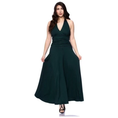 Ingoria TORRIE rückenfreies Neckholder Maxikleid