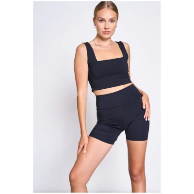 JAN 'N JUNE Damen vegan Active Biker Shorts Crail Schwarz