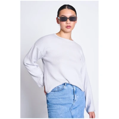 JAN 'N JUNE Damen vegan Jumper Williamsburg Cloud
