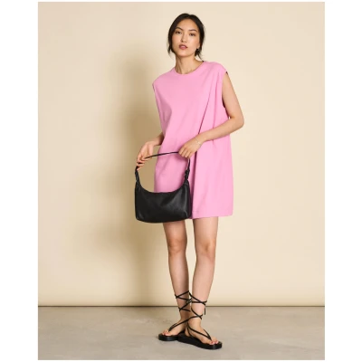 JAN 'N JUNE Damen vegan Minikleid Nanita Mauve Rosa