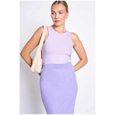 JAN 'N JUNE Damen vegan Tank Top Porto Lavendel