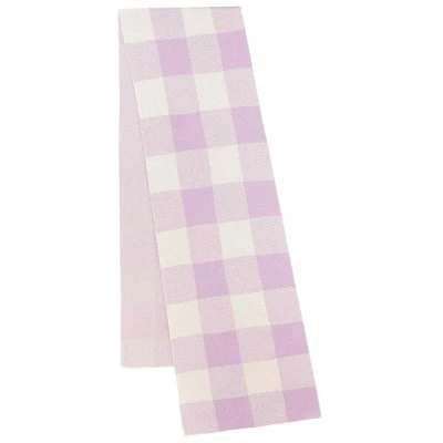 Jacquard Rippstrick Schal ASMEE | von MELA | Fairtrade & GOTS zertifiziert