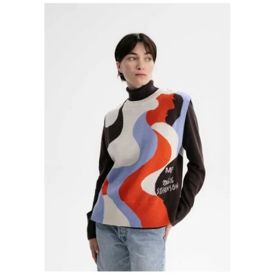 Jacquard Strick Pullunder Artist Edition Maggie | von MELA | Fairtrade & GOTS zertifiziert