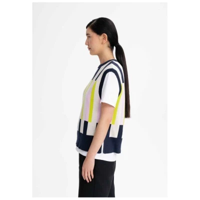 Jacquard Strick Pullunder JAMUNA | von MELA | Fairtrade & GOTS zertifiziert
