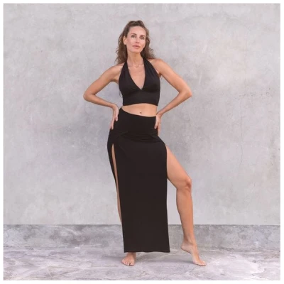 Jaya CELINE - Damen - Wrap Bra für Yoga aus Biobaumwolle