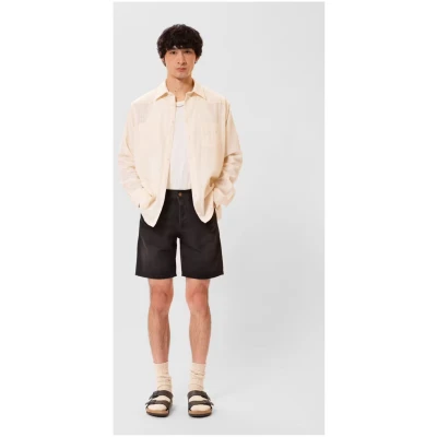 Jeansshorts Seth Aged Black