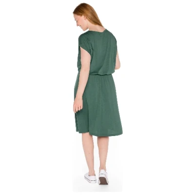 Jerseykleid aus TENCEL™ Lyocell und Bio-Baumwolle, lorbeer 36