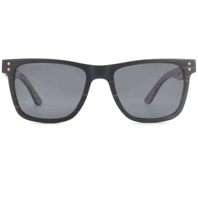 Joplins Sunglasses Herren vegan Holzfurnier-Sonnenbrille Benja Ebenholz