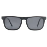 Joplins Sunglasses Herren vegan Holzsonnenbrille Palau Matt Schwarz Zebra