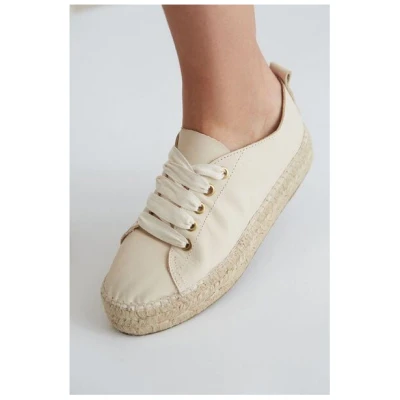 Jutelaune Ivory Sneaker Espadrilles