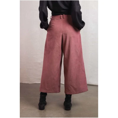 Jyoti Fair Works Damen vegan Culotte Awa Staubiges Rosa