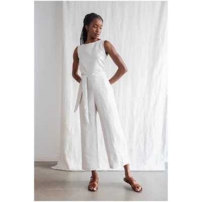 Jyoti Fair Works Damen vegan Jumpsuit Anusha Hanf