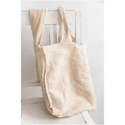 Jyoti Fair Works Damen vegan Shopper Saajan Creme