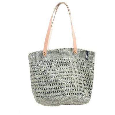 KIONDO Tasche - Open Weave - Sisal Umhängetasche - Mifuko