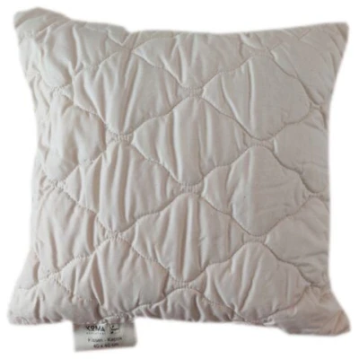 KOMA Schlafgut 40x40 cm Kapok Bio Kopfkissen vegan mit separatem Innenbeutel