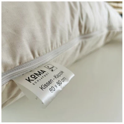 KOMA Schlafgut Kapok Bio Kopfkissen Classic 80x80