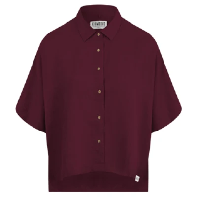 KOMODO Damen vegan Hemd Beere