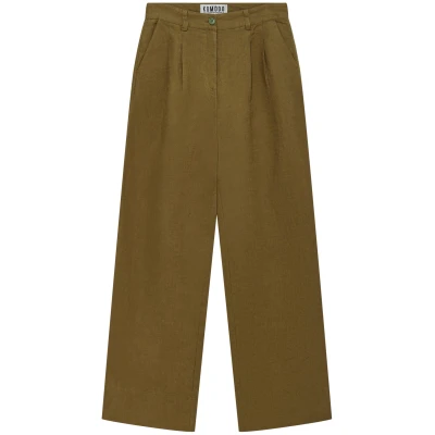 KOMODO Damen vegan Hose Lion Khaki