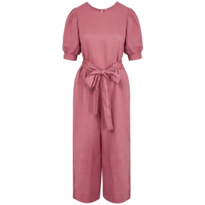 KOMODO Damen vegan Jumpsuit Faye Staubiges Rosa