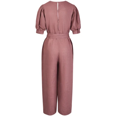 KOMODO Damen vegan Jumpsuit Faye Staubiges Rosa
