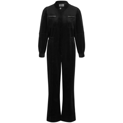 KOMODO Damen vegan Kawa Jumpsuit Schwarz