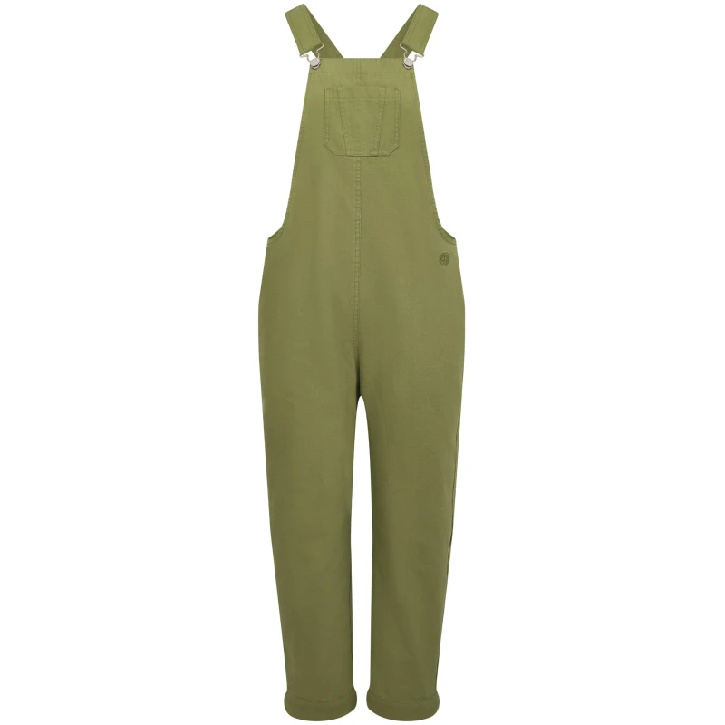 KOMODO Damen vegan Latzhose Joy Khaki Grün
