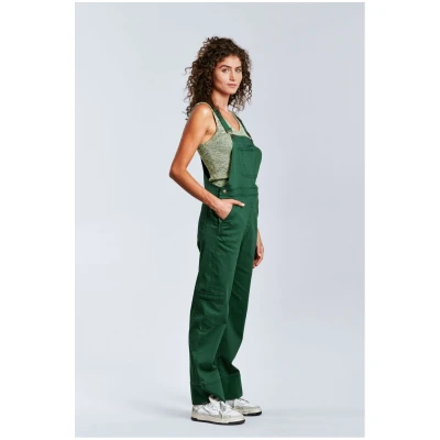 KOMODO Damen vegan Latzhose Leni Waldgrün