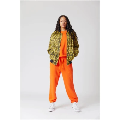 KOMODO Damen vegan Misty Bomberjacke Mandarine