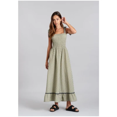 KOMODO Damen vegan Sommerkleid Hoya Karo