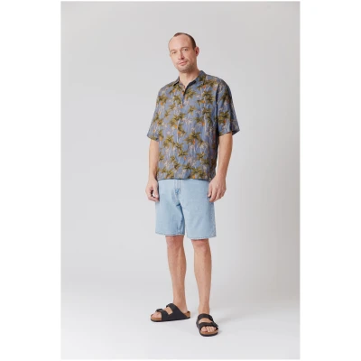KOMODO Herren vegan Dingwalls Hemd Blau