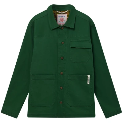 KOMODO Herren vegan Jacke Landon Waldgrün