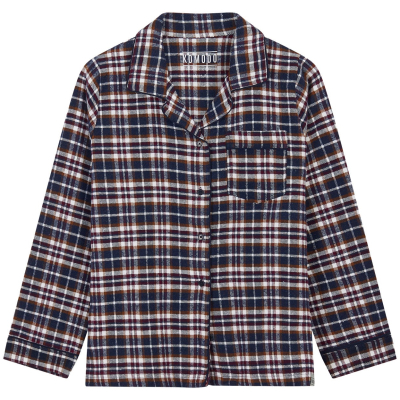 KOMODO Herren vegan Pyjama Set Jim Jam Herren Navy