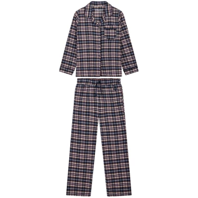 KOMODO Herren vegan Pyjama Set Jim Jam Herren Navy