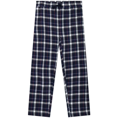 KOMODO Herren vegan Pyjamahose Jim Jam Herren Gots Biologisch Baumwolle Dark Navy