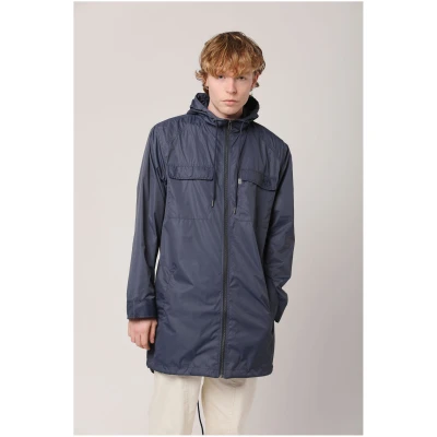 KOMODO Herren vegan River Regenmantel Navy