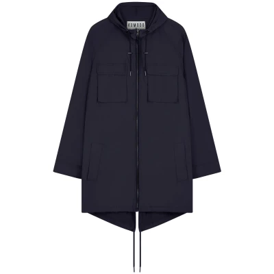 KOMODO Herren vegan River Regenmantel Navy