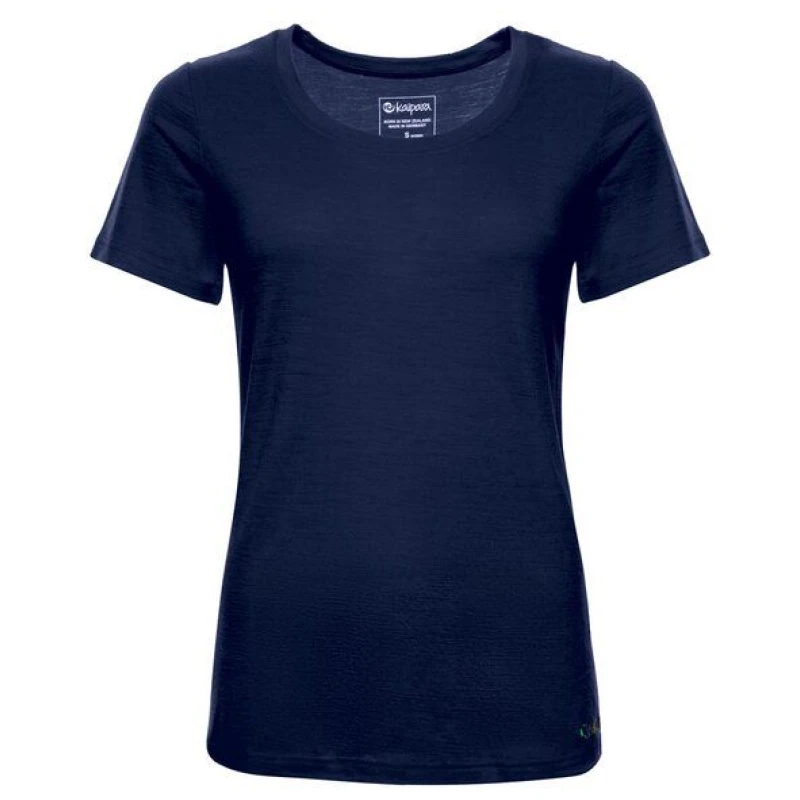 Kaipara - Merino Sportswear Merino Kurzarm Unterhemd Damen Slimfit 200 weiter Halsausschnitt