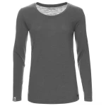Kaipara - Merino Sportswear Merino Shirt Langarm Regularfit 150 Damen weiter Halsausschnitt
