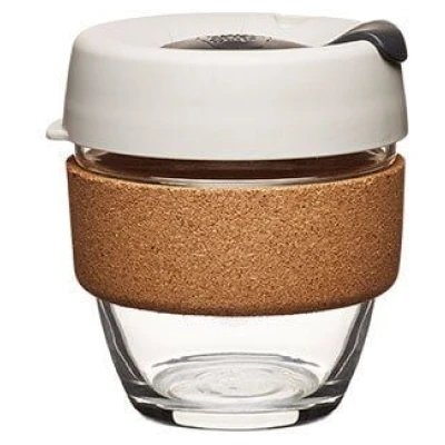 KeepCup Coffee to go Becher aus Glas mit Grifffläche aus Kork - Limited Edition - Small 227ml