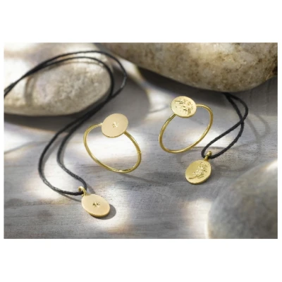 Kette mit Anhänger "Stern", gold Einheitsgröße