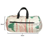 Kimuli Handgenähte Sporttasche & Reisetasche aus recycelten Zementsäcken