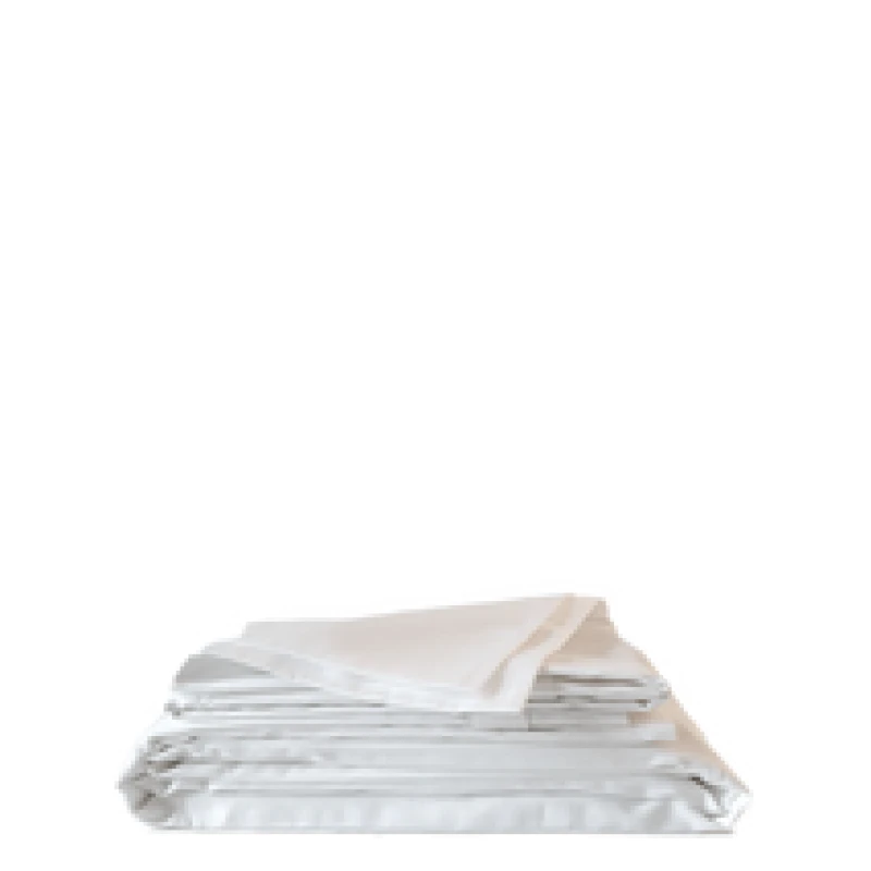 Kinderbettwäsche Baumwoll Satin weiß