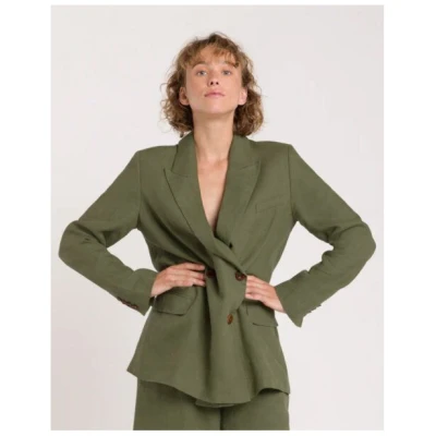 Kings Of Indigo Blazer Leinen Diana