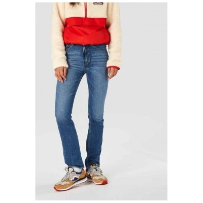 Kings Of Indigo Jeans Straight Fit - Kimberley - Mid Vintage Marble