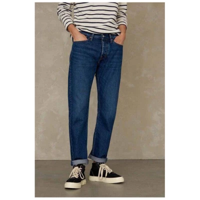 Kings Of Indigo Straight Fit Jeans - Kong - Clean Lopez Redcast Refibra